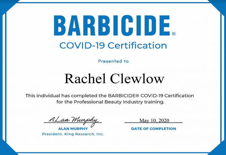 covid19 coronavirus certification